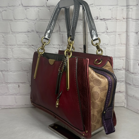 Coach Dreamer Endless Possibilities of New York City Handbag + Leather Crossbody - Picture 6 of 16